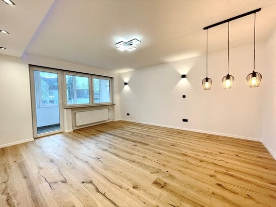 Neu saniert und ohne Provision! 3 Zimmer Wohnung mit beheizbarer Loggia.