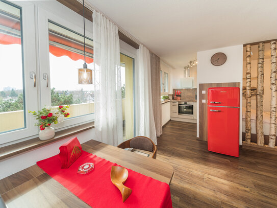 Tolles 1,5-Zimmer-Apartment in Grünruhelage mit Nürnberg-Panorama!