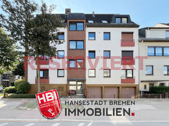 Findorff / Großzügige 4-Zimmer-Wohnung mit Südbalkon und Einbauküche