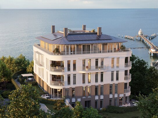 Wohnen am Meer: 3-Raum-Apartment mit Südausrichtung und traumhaftem Blick auf Sellin und die Ostsee