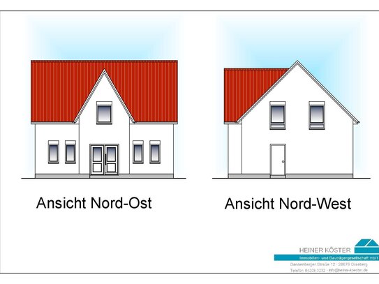 Neubau Friesenhaus auf schönem Grundstück in Lilienthal Moorende