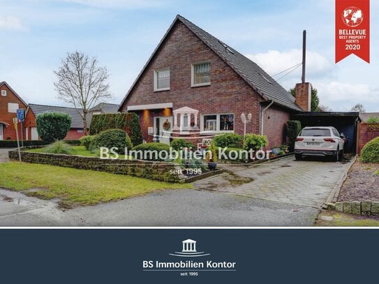 Loga! Renoviertes Einfamilienhaus mit Garage, Garten und Terrasse in bevorzugter Lage!