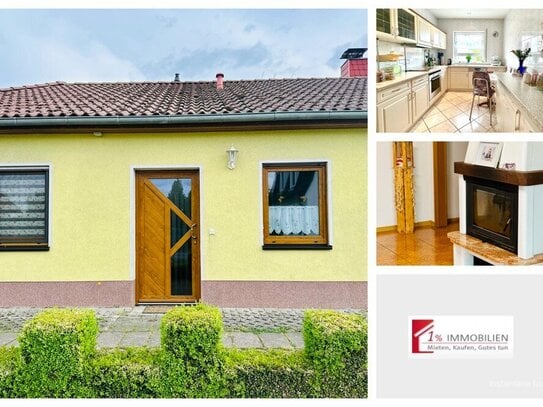 Schöner Bungalow - mit Einliegerwohnung in Müncheberg! -Jung und Alt unter einem Dach -