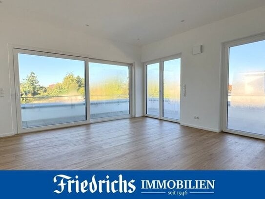 Exklusive 2-Zimmer Neubau-Penthousewohnung mit Dachterrasse in zentraler Lage von Varel nahe Dangast