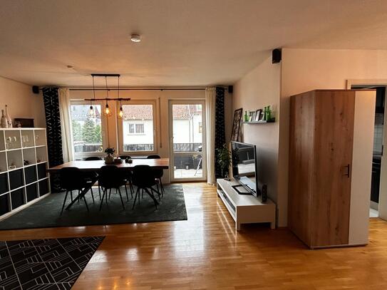 2-stöckige 3,5 Zimmer - Maisonettewohnung - renoviert und saniert mit Balkon und Tiefgaragenstellplatz