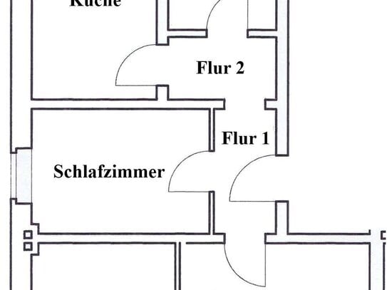 helle 3-Zimmerwohnung mit Balkon in der Frankenvorstadt