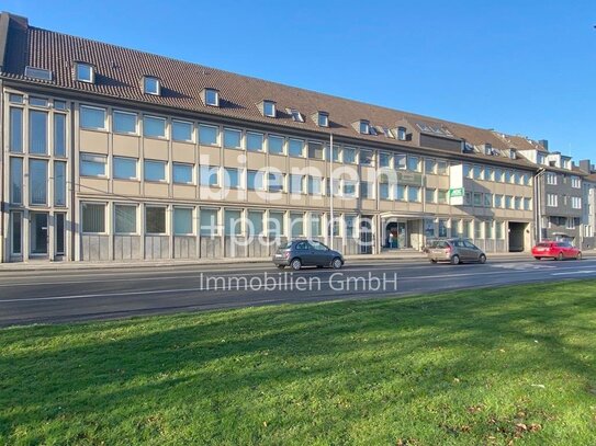 Offen gestaltete Büroflächen in einem alleinstehenden Bürohaus