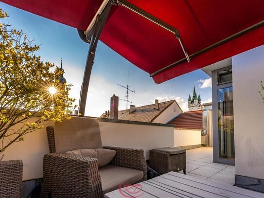 Luxus pur mit barrierefreiem Konzept, Dachterrasse und eigenem Aufzug!