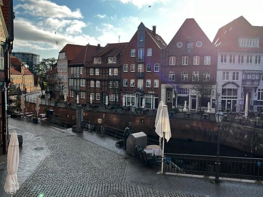 Möblierte 1 Zimmer Wohnung mit Blick über den Fischmarkt