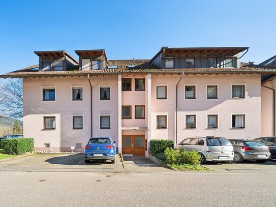 Freundliche 3 Zimmerwohnung in Waldkirch-Kollnau mit Balkon und TG-Stellplatz