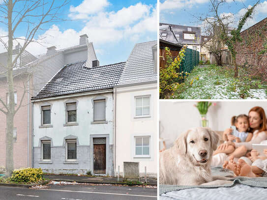 PHI AACHEN - Abriss oder Kernsanierung! Zentral gelegenes Wohnhaus in Eilendorf!