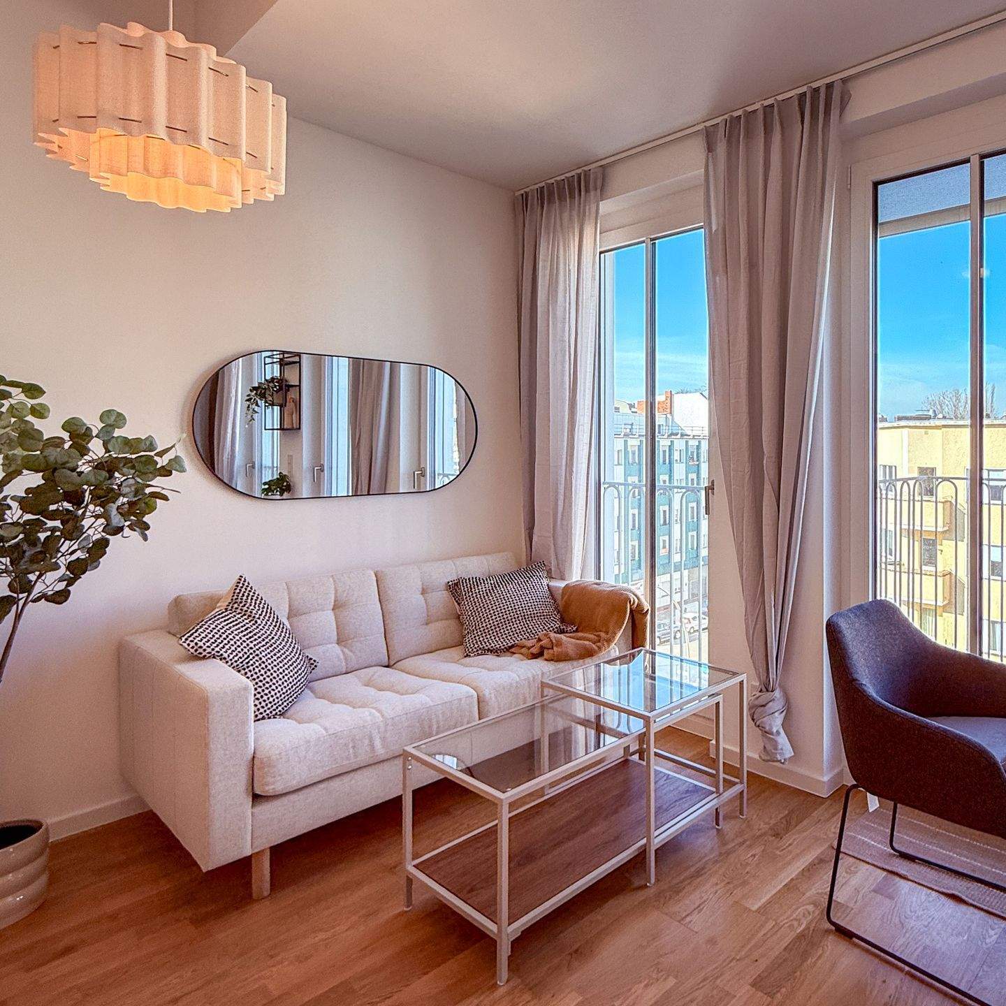 Gemütliche, ruhige und helle Wohnung mitten in der Hauptstadt - Foto 1