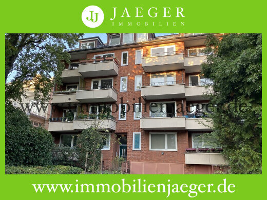 Barmbek-Süd Richardstraße - Sonnige Etagenwohnung, 2x Balkone, EBK, inkl. Garage für 2 kleine Autos