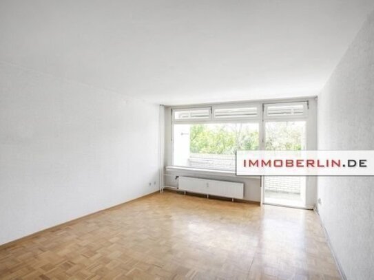 IMMOBERLIN:DE - Attraktive Wohnung mit Südwestloggia & Pkw-Stellplatz beim Grunewald & Olympiastadion