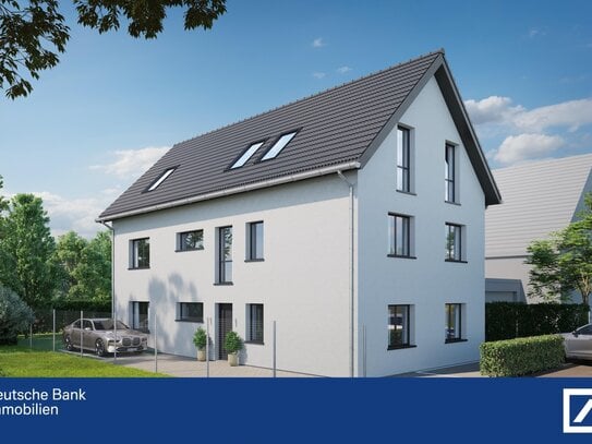 Exklusive Neubau-Erdgeschosswohnung mit Terrasse und eigenem Garten!