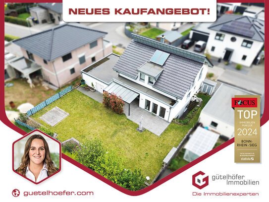 *NEUER PREIS!* Neuwertiges freistehendes Einfamilienhaus mit Doppelgarage, Garten und Einbauküche