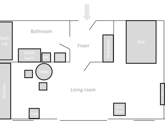 Möbliertes, neu sanierte, ruhiges Loft mit Balkon und Tiefgarage