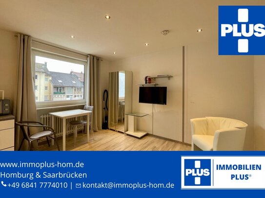 HOMBURG-ZENTRUM; HELLES UND GEPFLEGTES 1 ZIMMER APARTMENT MIT TAGESLICHTBAD