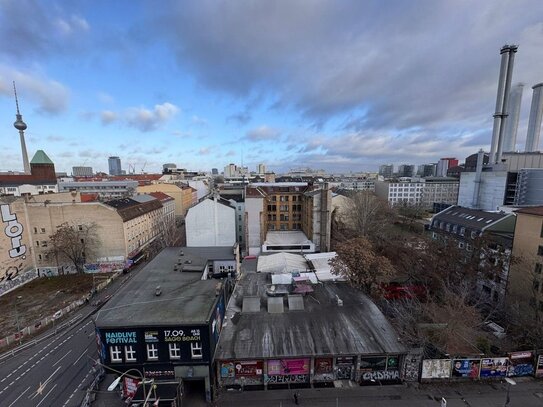 Mitte: Köpenicker Str.: u.a. VERMIETETE 5-Zi-NEUBAU-Whg. im 8. OG - 118 m² per SOFORT zu VERKAUFEN