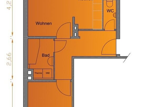 charmanter, ruhig gelegener Altbau in Neuhausen-Nymphenburg