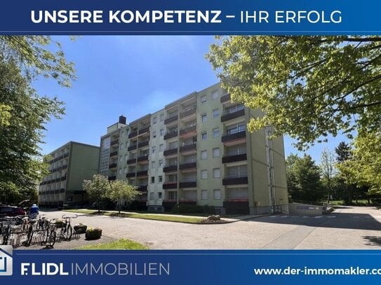 Gepflegtes 1 Zimmer Appartement mit Balkon in Bad Füssing