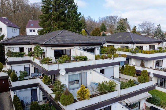 Terassen - ETW mit klasse Fernblick in Waldrandlage zu verkaufen