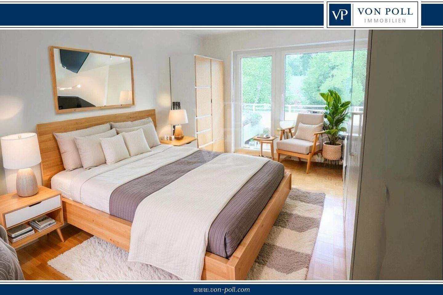 Lichtdurchflutete 3-Zimmer Wohnung in Solln mit Südbalkon