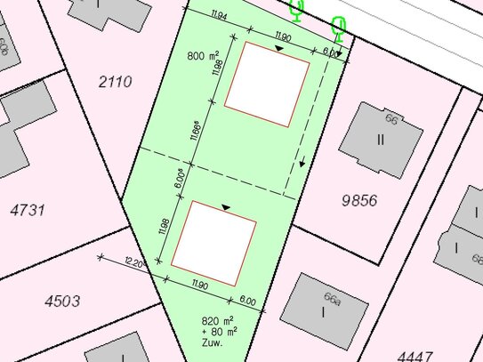 In ruhiger Lage von Sasel - 2 Baugrundstücke für Stadthausvillen