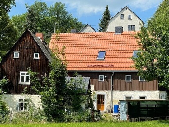 Bauernhaus mit Nebengebäude in Colmnitz / Klingenberg