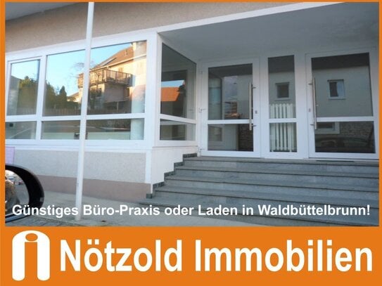 +++ Günstiges Büro-Praxis-Ladenfläche in Waldbüttebrunn zu vermieten! +++