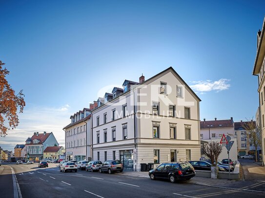 Kapitalanlage - Geräumige Gewerbeeinheit (1.OG) im Zentrum von Straubing - vermietet