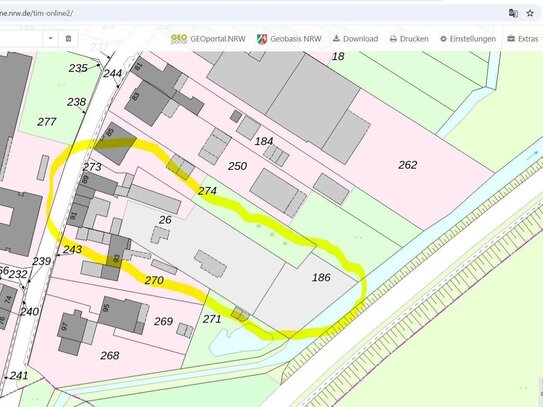 Grundstück Baugrundstück mit Baugenehmigung für ein MFH Top Lage in Heinsberg- Lieck