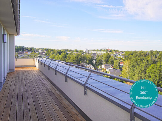 !! Exklusives Penthouse in C-Rabenstein mit 360° Dachterrasse und Aufzug bis in die Wohnung !!!