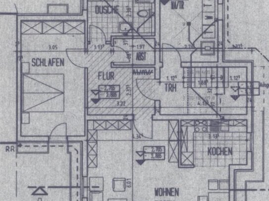 Mertesdorf, 2- Zimmer Wohnung inkl. neuer EBK, Terrasse