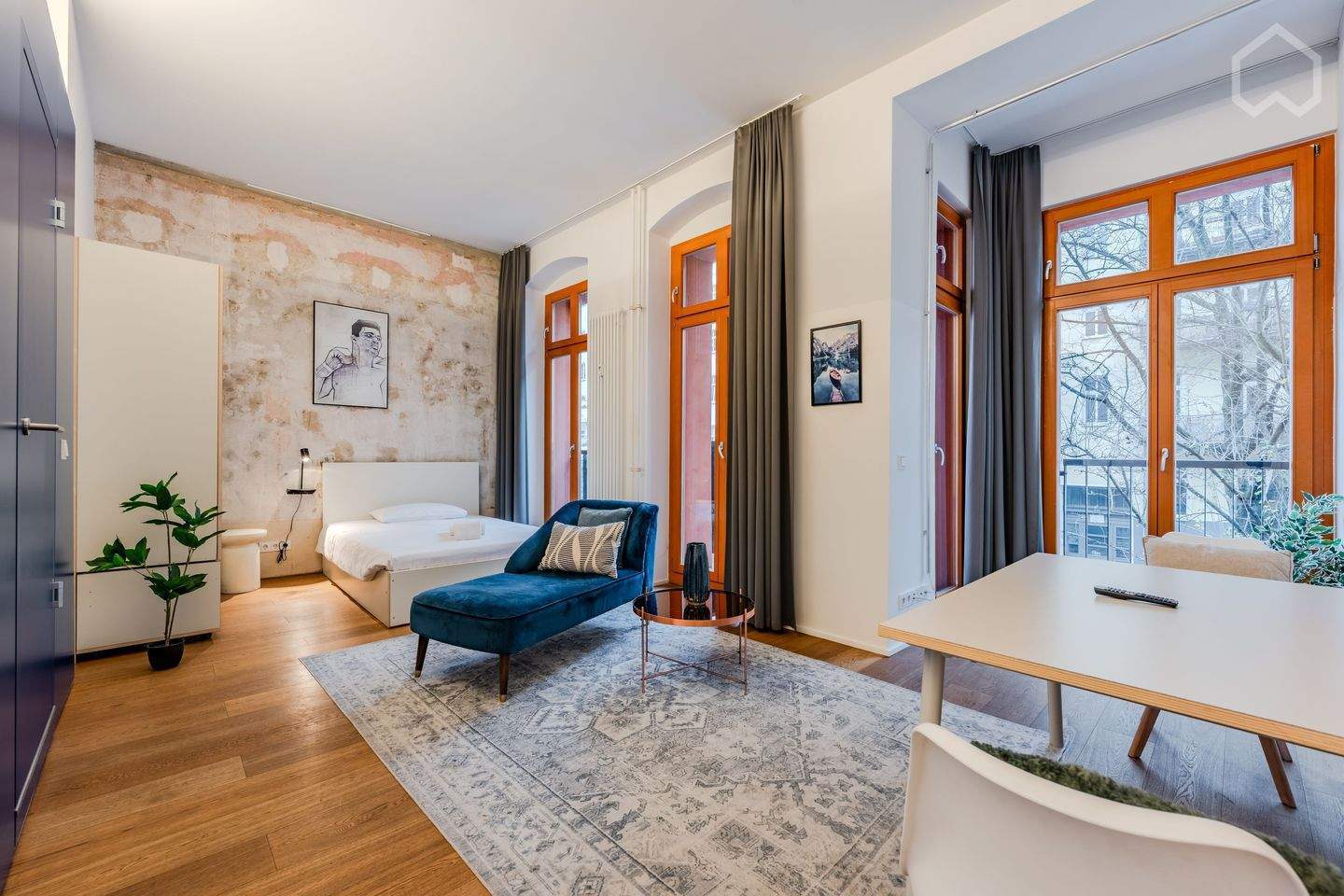 Modernes Studio-Apartment mit Balkon zentral in Friedrichshain (Berlin) - Foto 1