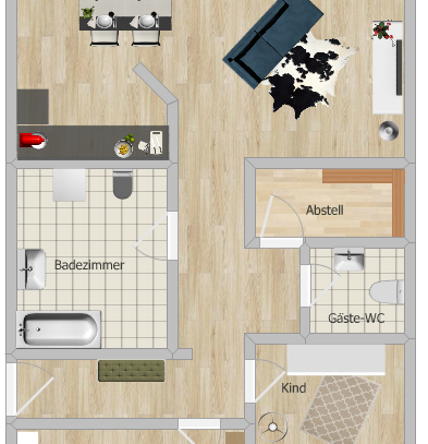 Helle 3,5-Zimmer-Wohnung (ca. 90m²) in bester Lage von Heilsbronn zu verkaufen!