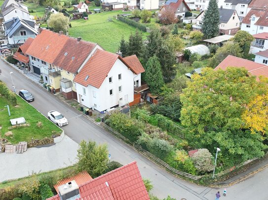 Dachgeschoss ausbaubar, großer Garten, Balkon, gepflegt, schöne Lage