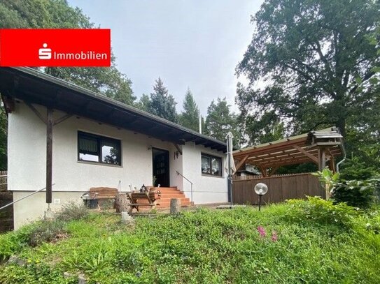 ** Freizeitgrundstück mit Wochenendhaus im Bungalowstil**