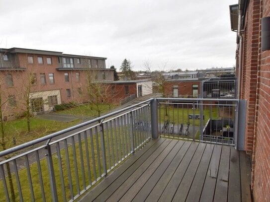 moderne 1-Zimmerwohnung mit Balkon in Emden