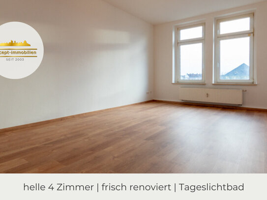 ** Attraktive helle Wohnung | frisch renoviert | separate Küche | Tageslichtbad | ab 01.02 **