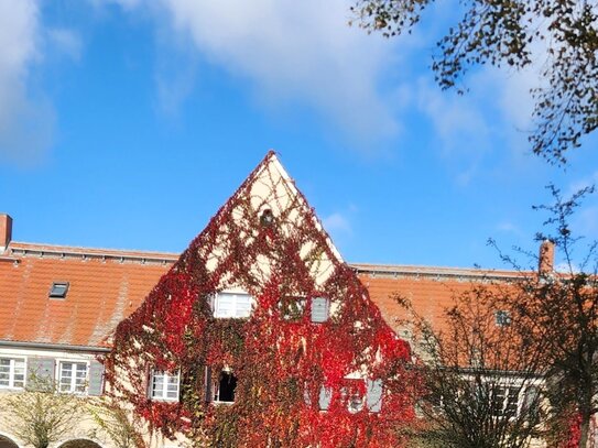 Idyllisch gelegenes Reihenhäuschen im denkmalgeschützten Ensemble mit Garten lädt ein