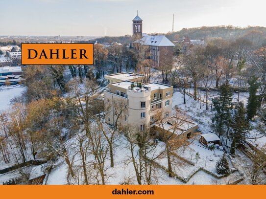 Wohnen mit Weitblick, exklusive Dreizimmeroase am Potsdamer Brauhausberg