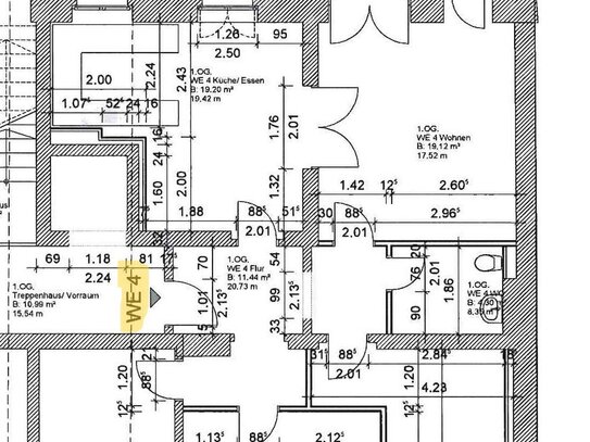 Großzügige, moderne 4 Zimmerwohnung mit Stellplatz, Aufzug und EBK