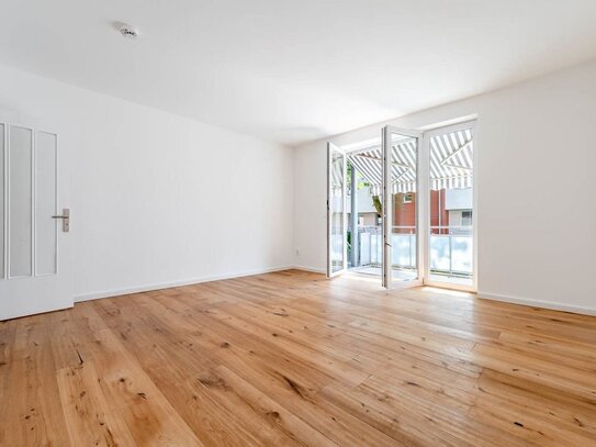 Modernisierte Wohnung mit Balkon und kleiner Terrasse nahe Alsterlauf!