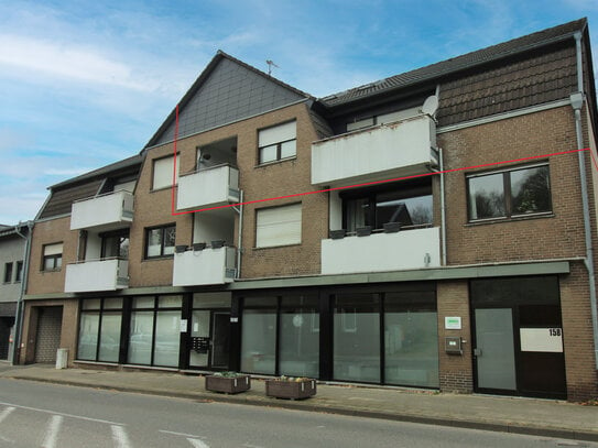 Große Maisonettewohnung mit zwei Balkonen und Garage in Wassenberg-Myhl