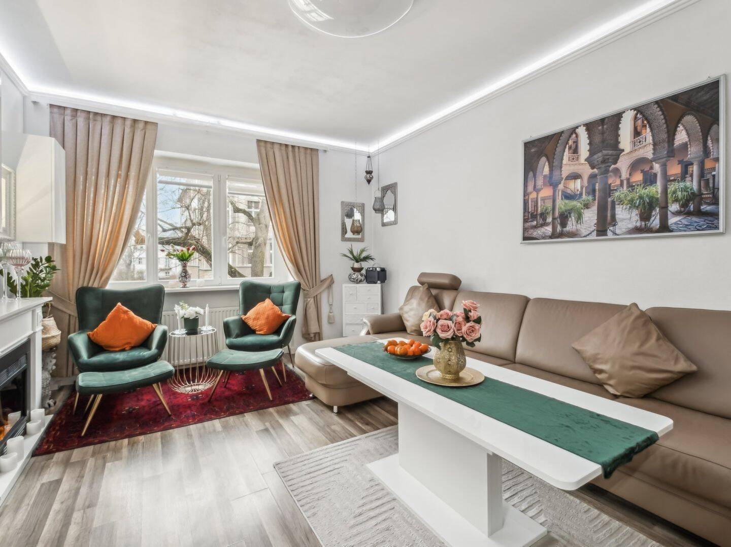 Exklusive 3,5 Zimmer Wohnung 88,07 m² voll möbliert in Berlin Schmargendorf mit hochwertiger Ausstattung und Einbauküche - Foto 1