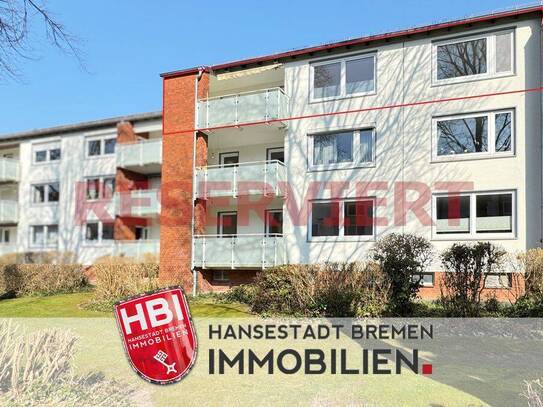 Schwachhausen / Helle und großzügige 4-Zimmer-Wohnung mit Loggia