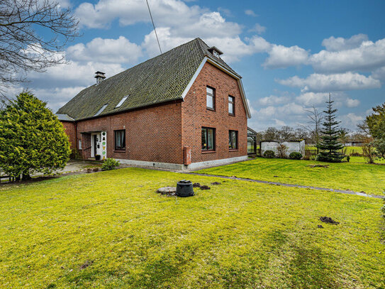 Resthof mit Hauskoppel vor den Toren Hamburgs