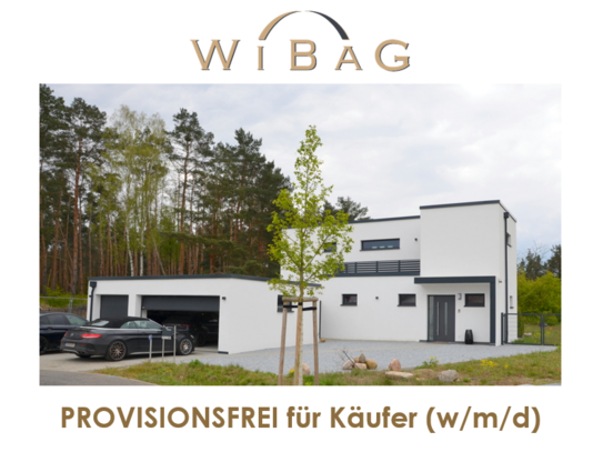 Repräsentative Villa mit großer Garage . Süd-West-Ruhiggrünlage nahe Motzener See: PROVISIONSFREI für Käufer/in