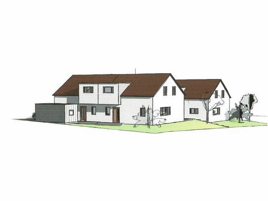 Neubau-Doppelhaushälfte in Top-Lage von Neumarkt – stilvoll & energieeffizient!